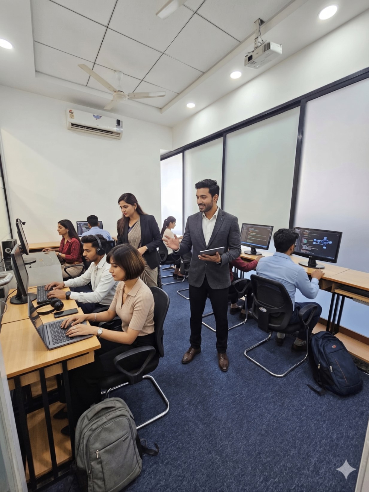 SEED software lab training session