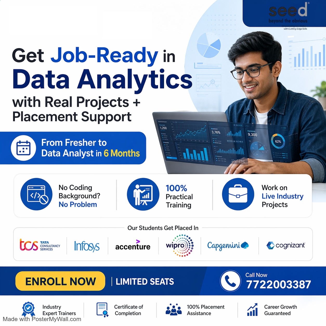 Data Analytics job-ready program at SEED Infotech