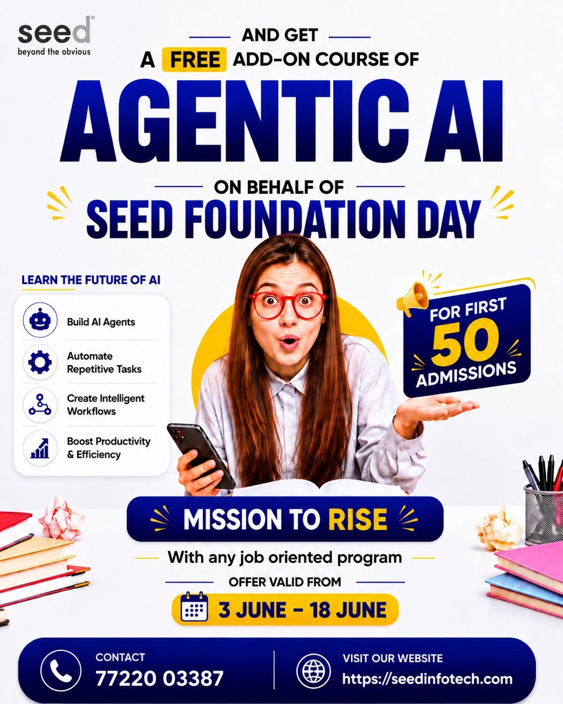Free Agentic AI add-on course — SEED Foundation Day
