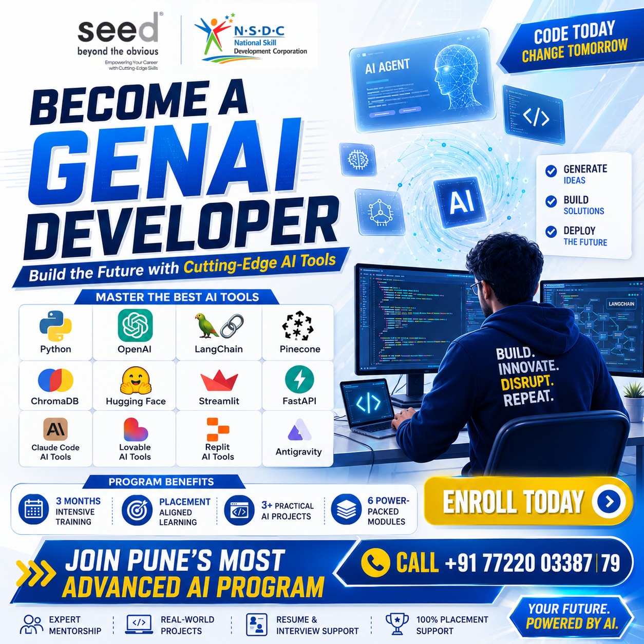 Become a GenAI Developer at SEED Infotech Pune